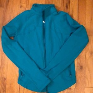 Lululemon teal zip-up - size 8